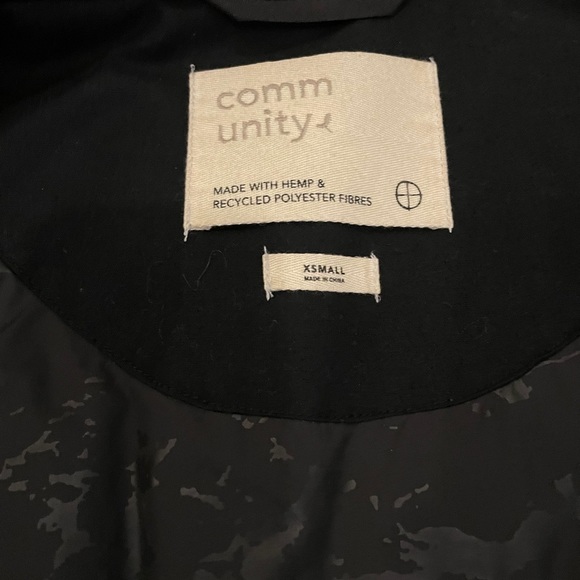 Aritzia Community Hemp & Recycled Parka Jacket - Picture 2 of 6